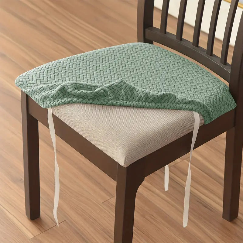 US Originated Jacquard Stretch Chair Cover for Dining and Office Chairs