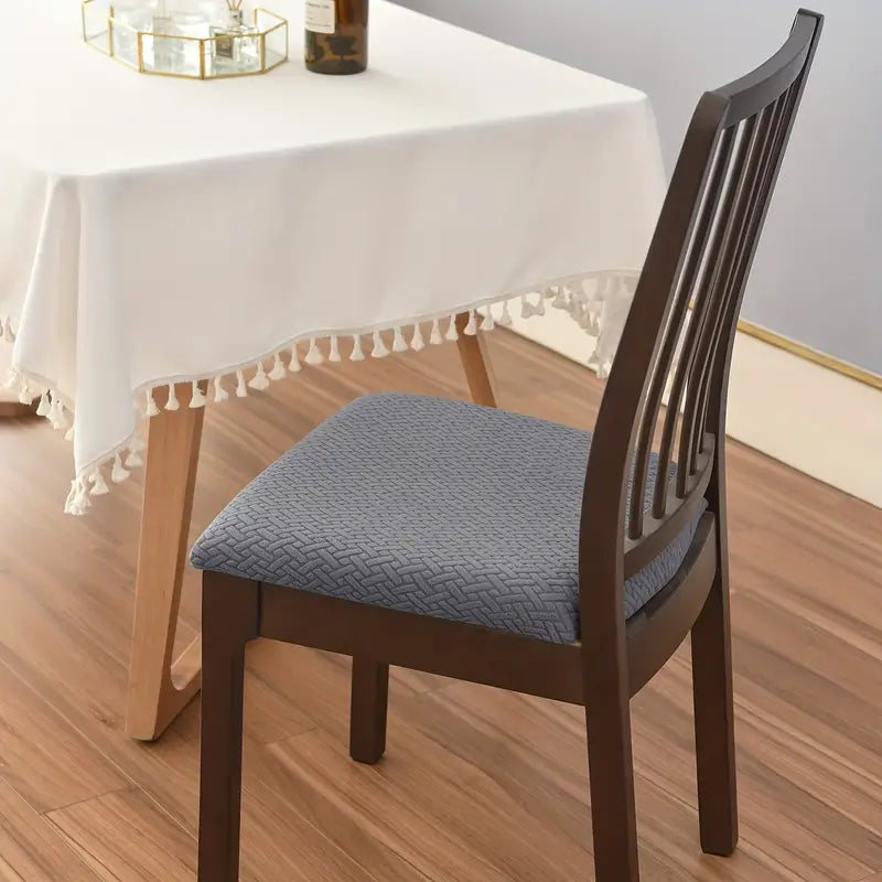 US Originated Jacquard Stretch Chair Cover for Dining and Office Chairs